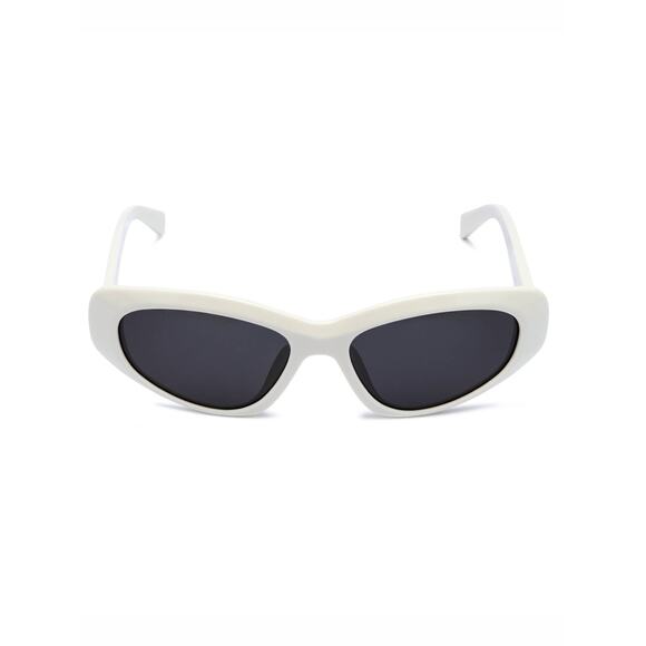 New Celine CL40279U 25A Ivory Cat-Eye Sunglasses Authentic